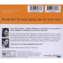Gosspi Girl - Ihr wisst genau, das ihr mich liebt! - Hörbuch  2 CDs/NEU/OVP