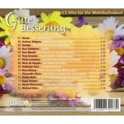 Gute Besserung - 15 Hits zum Wohlfühlen  CD NEU/OVP