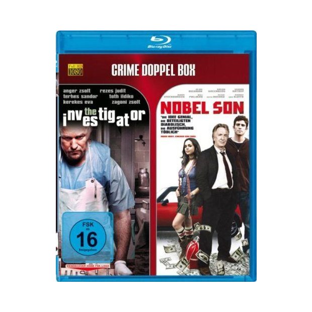Crime Doppel Box:  The Investigator + Nobel Son  Blu-ray/NEU/OVP