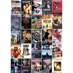 Action Paket - 28 Filme auf 29 DVDs/NEU/OVP #195