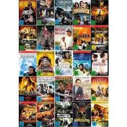 Abenteuer Paket - 45 Filme auf 27 DVDs/NEU/OVP #196