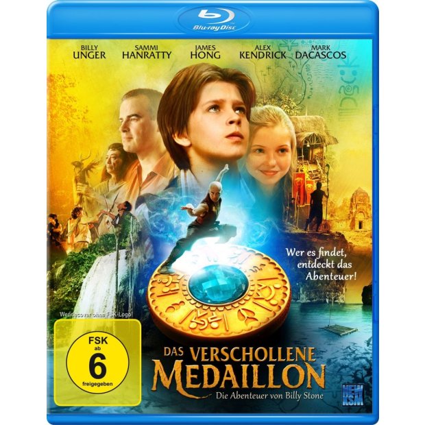 Das verschollene Medaillon - Die Abenteuer von Billy Stone  Blu-ray/NEU/OVP