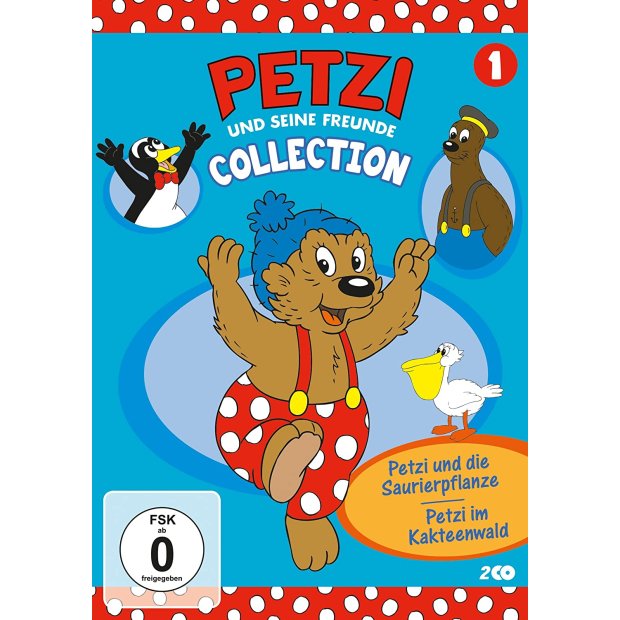 Petzi und seine Freunde Collection 1 - 2 DVDs/NEU/OVP