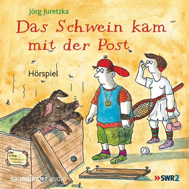 Jörg Juretzka - Das Schwein kam mit der Post  Hörspiel  CD/NEU/OVP