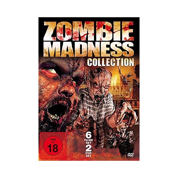 Zombie Madness Collection - 6 Filme [2 DVDs] NEU/OVP - FSK18