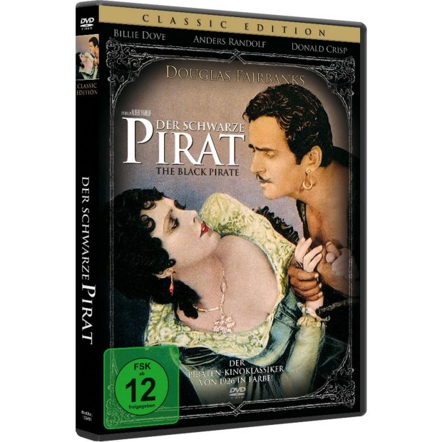 Douglas Fairbanks - Der schwarze Pirat (Classic Edition)  DVD/NEU/OVP