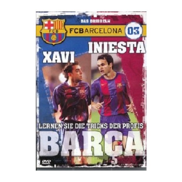 FC Barcelona - Xavi & Iniesta - Lerne die Tricks...  DVD  *HIT* Neuwertig