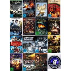 Paket mit 33 Fantasy Filmen - 23 DVDs/NEU/OVP #200