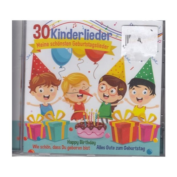 30 Kinderlieder - Meine schönsten Geburtstagslieder  CD/NEU/OVP