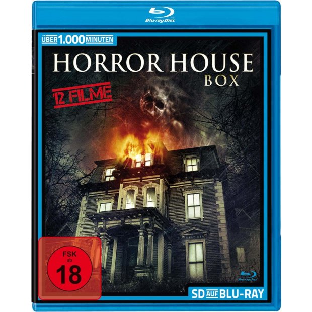 Horror House Box - 12 Filme - Blu-ray - NEU OVP FSK18