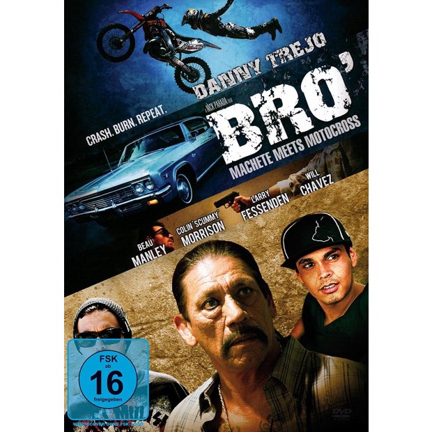 Bro - Machete meets Motocross - Danny Trejo DVD  *HIT* Neuwertig