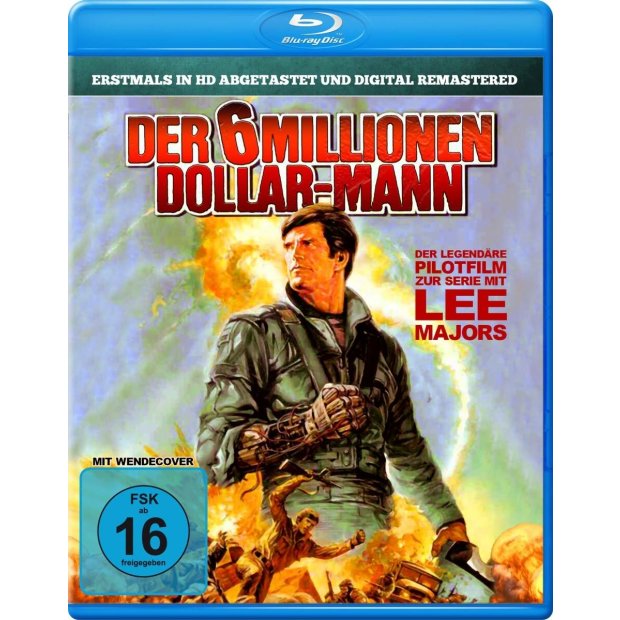 Der 6 Millionen Dollar Mann - Pilotfilm (in HD) Lee Majors  Blu-ray/NEU/OVP