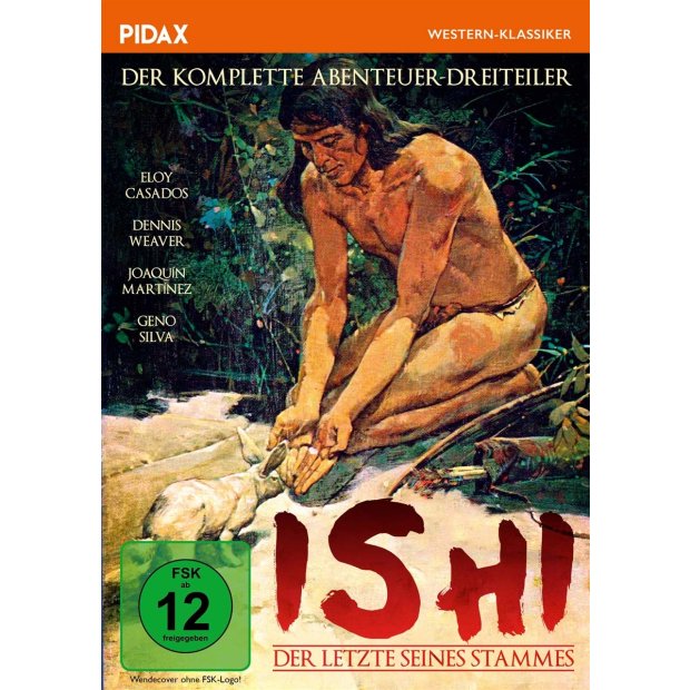 Ishi - Der Letzte seines Stammes - Western Dreiteiler - Pidax  DVD/NEU/OVP