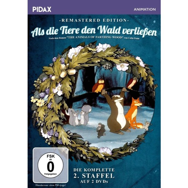 Als die Tiere den Wald verließen, Staffel 2  [Pidax]  2 DVDs/NEU/OVP
