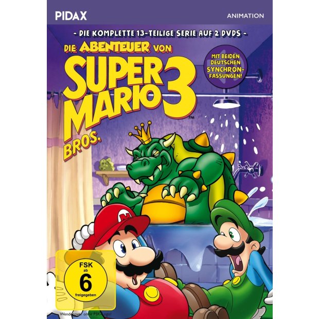 Die Abenteuer von Super Mario Bros. 3 - Komplette Serie [Pidax]  2 DVDs/NEU/OVP