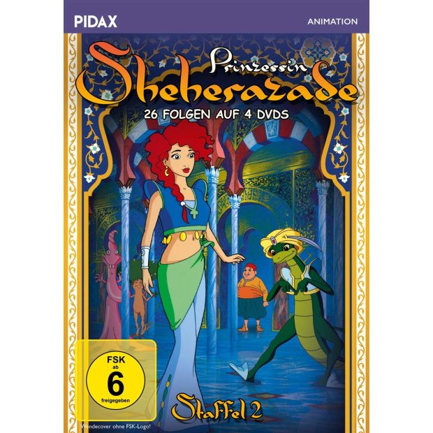 Prinzessin Sheherazade Staffel 2  [Pidax] Animation  4 DVDs/NEU/OVP