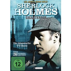 Sherlock Holmes Gigantenbox - Klassische TV Serie + 8...