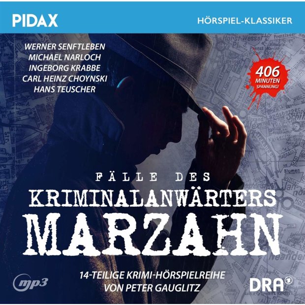 Fälle des Kriminalanwärters Marzahn - Pidax Hörspiel MP3  CD/NEU/OVP