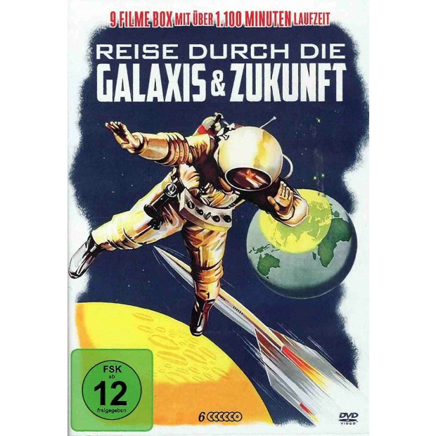Reise durch die Galaxie & Zukunft - 9 Filme   [6 DVDs] NEU/OVP