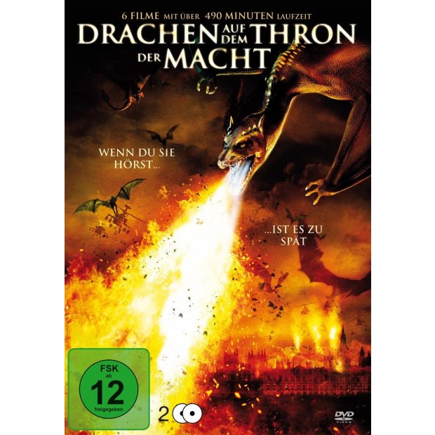 Drachen auf dem Thron der Macht - 6 Filme - 2 DVDs/NEU/OVP