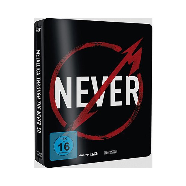 Metallica - Through The Never Steelbook 3D 2 x Blu-ray/NEU/OVP