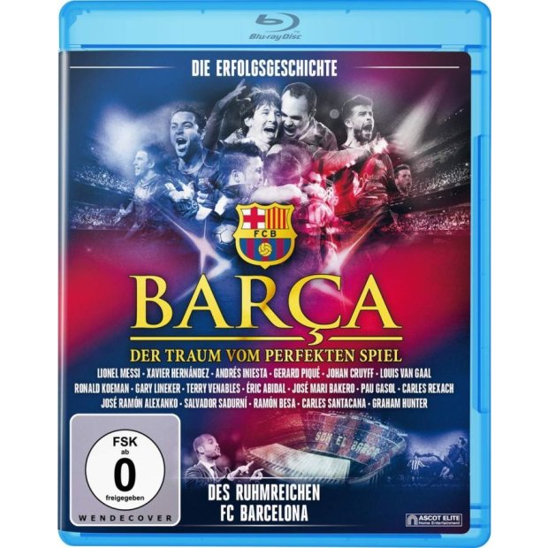 Barca - Der Traum vom perfekten Spiel - Doku FC Barcelona  Blu-ray/NEU/OVP