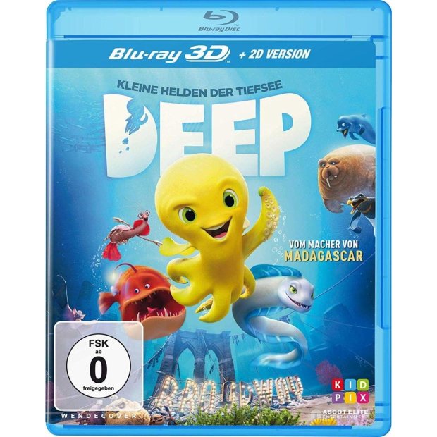 Deep - Kleine Helden der Tiefsee (2D & 3D)  Blu-ray/NEU/OVP