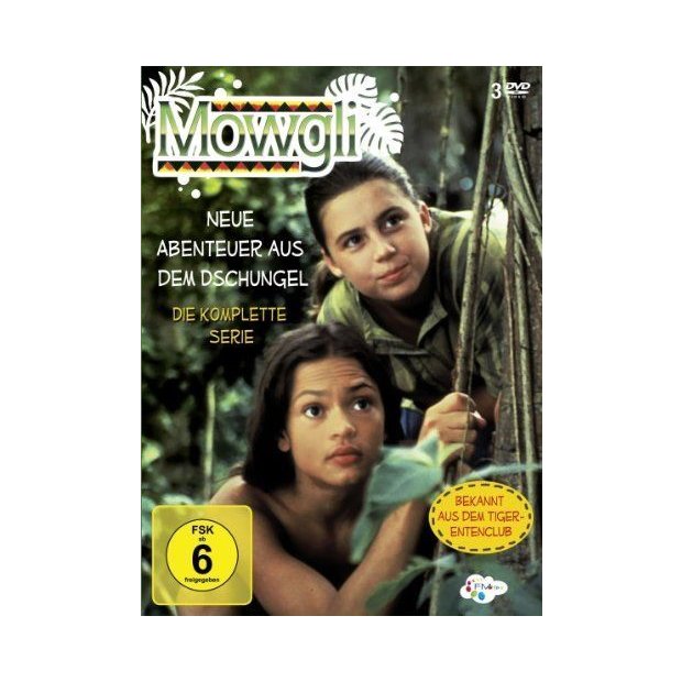 Mowgli - Neue Abenteuer aus dem Dschungel [3 DVDs] NEU/OVP Tigerenten