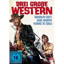 Drei gro&szlig;e Western - Randolph Scott  Audie Murphy...
