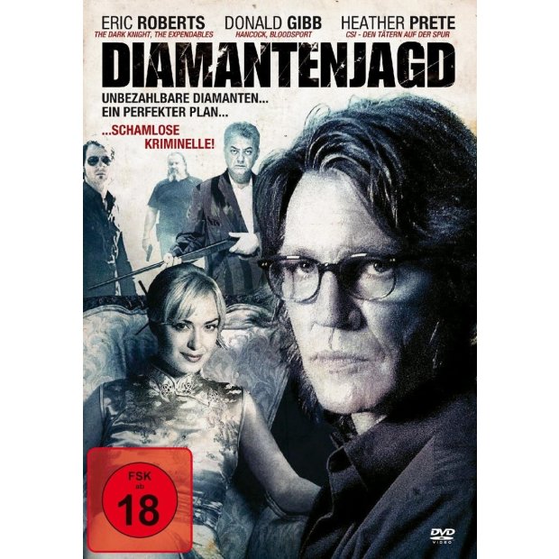 Diamantenjagd - Eric Roberts  DVD/NEU/OVP - FSK 18