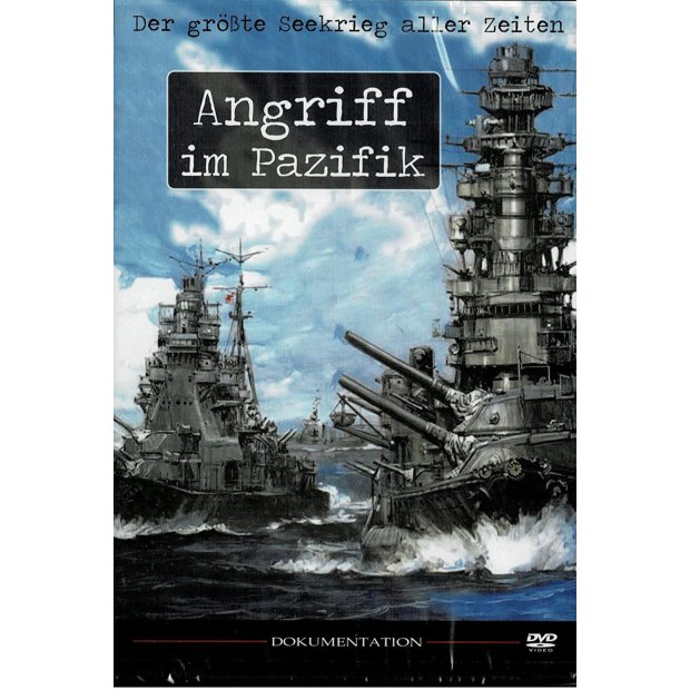 Angriff im Pazifik - Der größte Seekrieg aller Zeiten  DVD/NEU/OVP