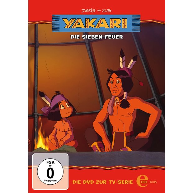 Yakari – „Die sieben Feuer" – Folge 21 - Trickfilm  DVD/NEU/OVP
