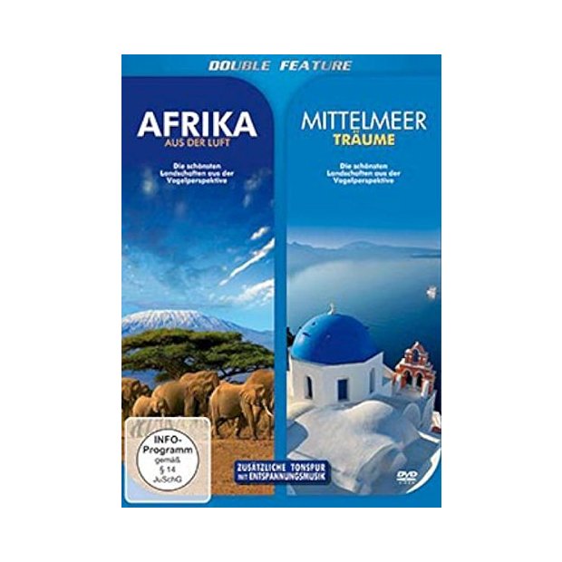 Afrika aus der Luft & Mittelmeer-Träume - DVD/NEU/OVP