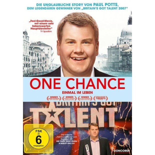 One Chance - Einmal im Leben - Paul Pott Story  DVD/NEU/OVP