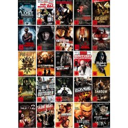 FSK 18 Paket 1 - 25 Filme auf 26 DVDs/NEU/OVP