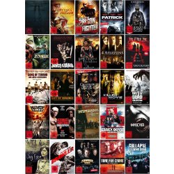 FSK 18 Paket 3 - 31 Filme auf 27 DVDs/NEU/OVP