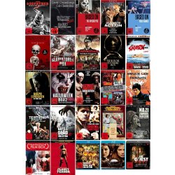 FSK 18 Boxen Paket 5 - 83 Filme auf 47 DVDs + 5...