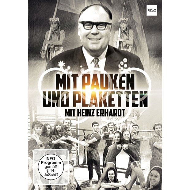 Mit Pauken und Plaketten - Heinz Erhardt [Pidax]  DVD/NEU/OVP