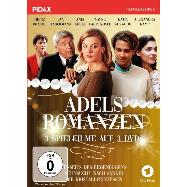 Adelsromanzen - 3-teilige starbesetzte Filmreihe [Pidax]  3 DVDs/NEU/OVP