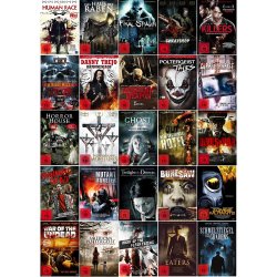 Paket mit 31 Horrorfilmen auf 26 DVDs/NEU/OVP #207  FSK 18