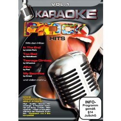 Karaoke Rock Hits Volume 1 - DVD/NEU/OVP