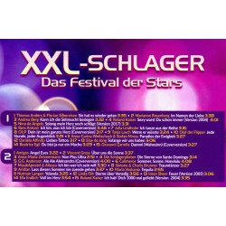 XXL-Schlager - Das Festival der Stars  2 CDs/NEU/OVP