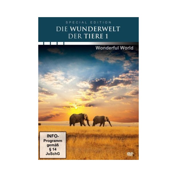 Die Wunderwelt der Tiere 1 . Wonderful World  DVD/NEU/OVP