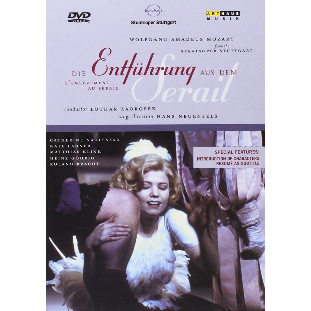 Die Entführung aus dem Serail - Mozart - Oper  DVD/NEU/OVP