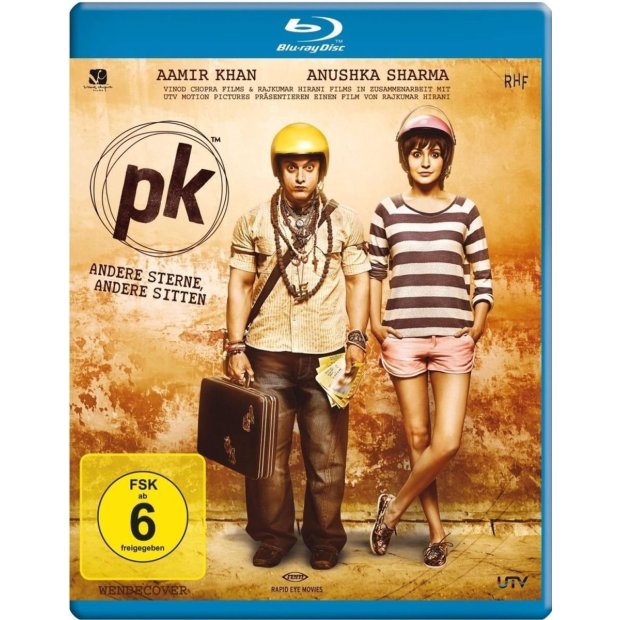 PK - Andere Sterne, andere Sitten - Bollywood  Blu-ray/NEU/OVP