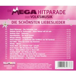 Mega Hitparade der Volksmusik - Die schönsten...