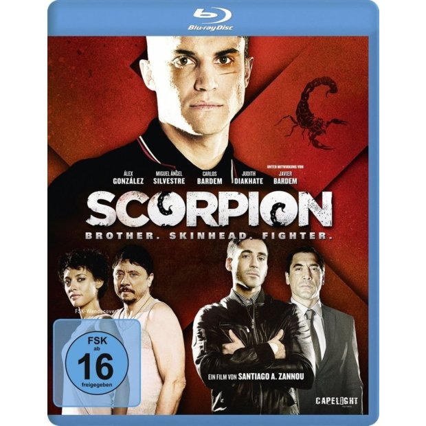 Scorpion: Brother. Skinhead. Fighter. Javier Bardem  Blu-ray/NEU/OVP