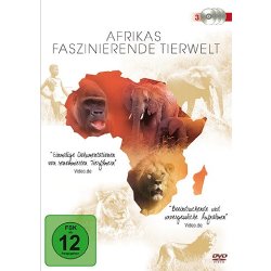 Afrikas faszinierende Tierwelt  3 DVDs/NEU/OVP