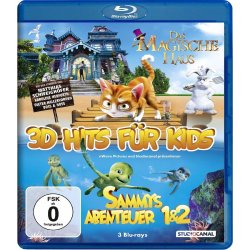 3D Hits f&uuml;r Kids - 3 Filme  3 Blu-rays/NEU/OVP
