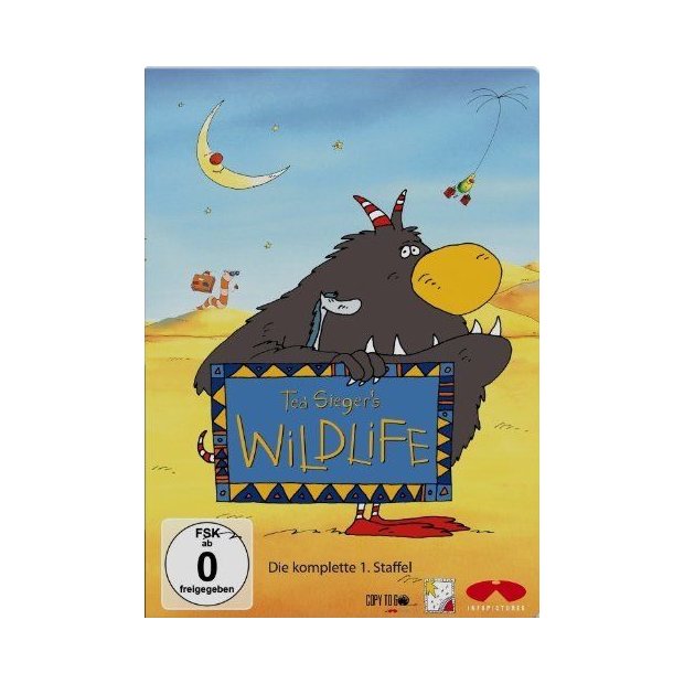 Ted Siegers Wildlife - Die komplette 1. Staffel  DVD/NEU/OVP